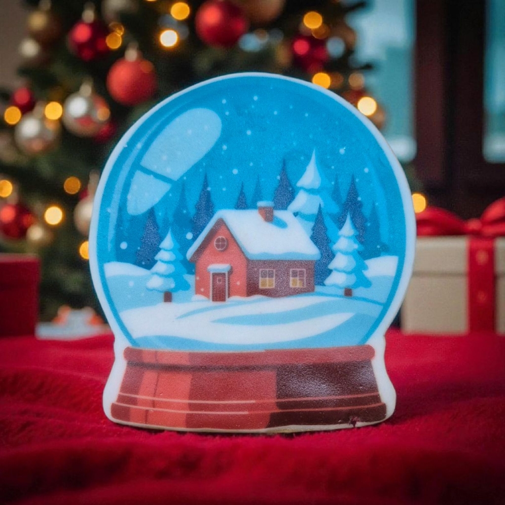 Biscuit Noël Boule de neige