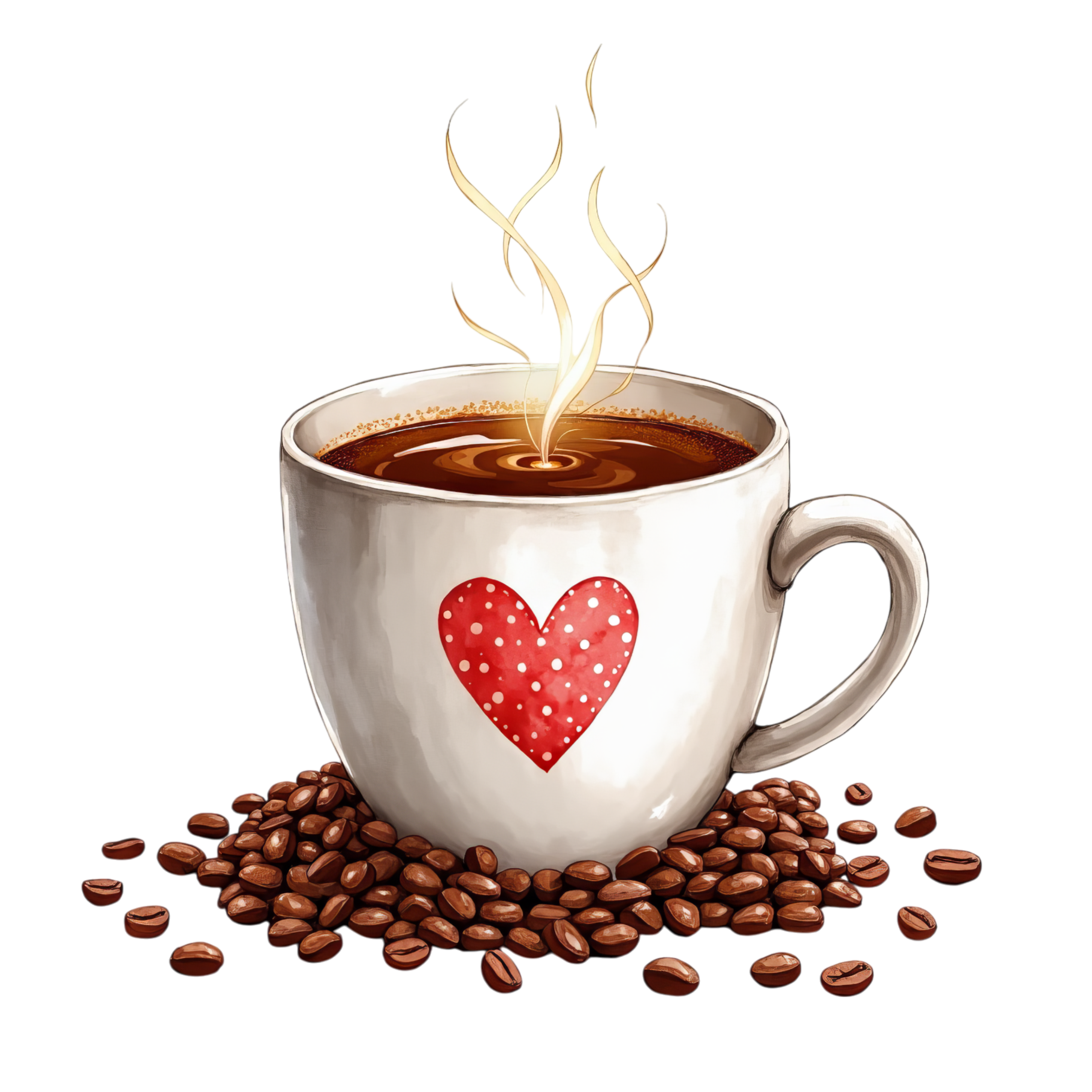Biscuit Saint Valentin Tasse