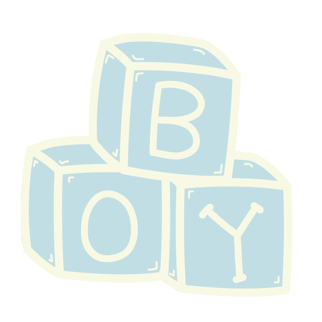 Biscuit Baby Garçon Cube
