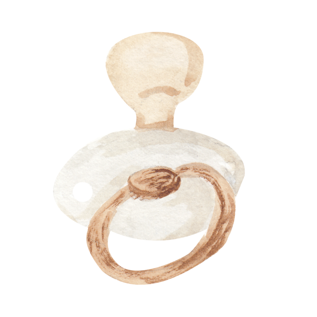 Biscuit Baby Shower Sucette