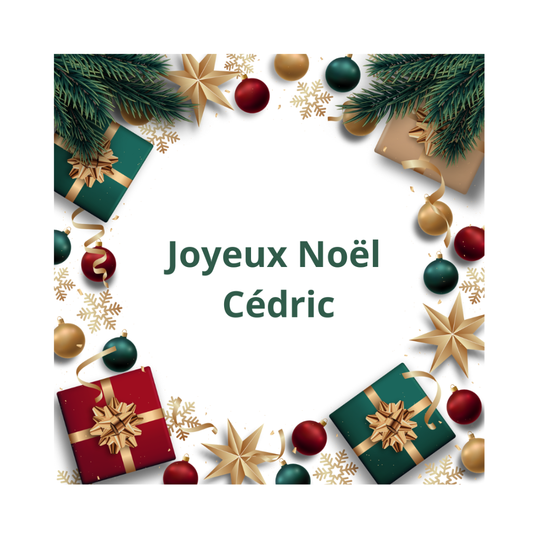 Biscuit Joyeux Noël