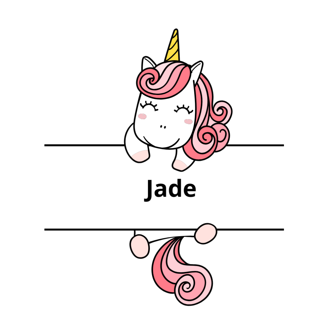 Biscuit Licorne Prénom