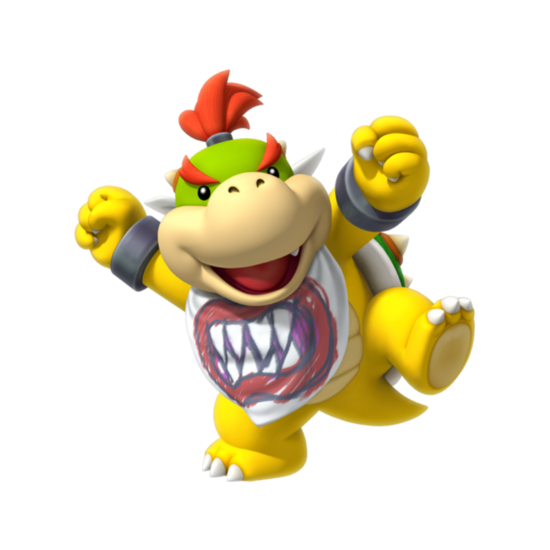 Biscuit Mario Baby Bowser