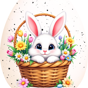 Biscuit Pâques Lapin Panier