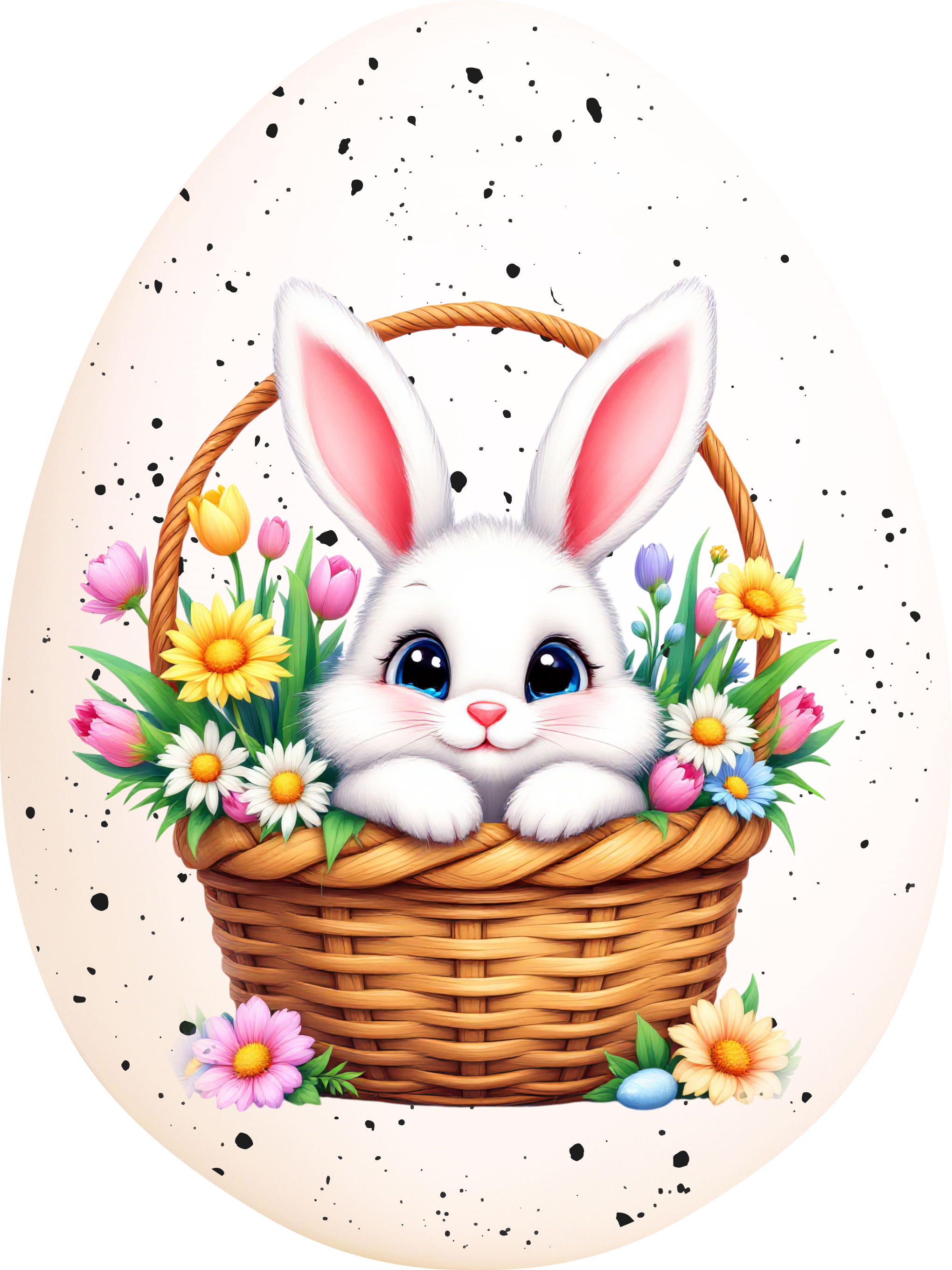 Biscuit Pâques Lapin Panier