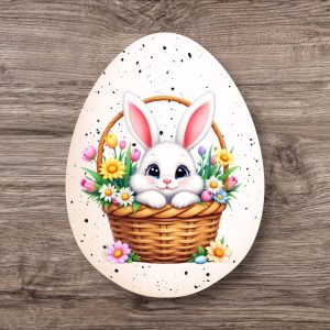 Biscuit Pâques Lapin Panier