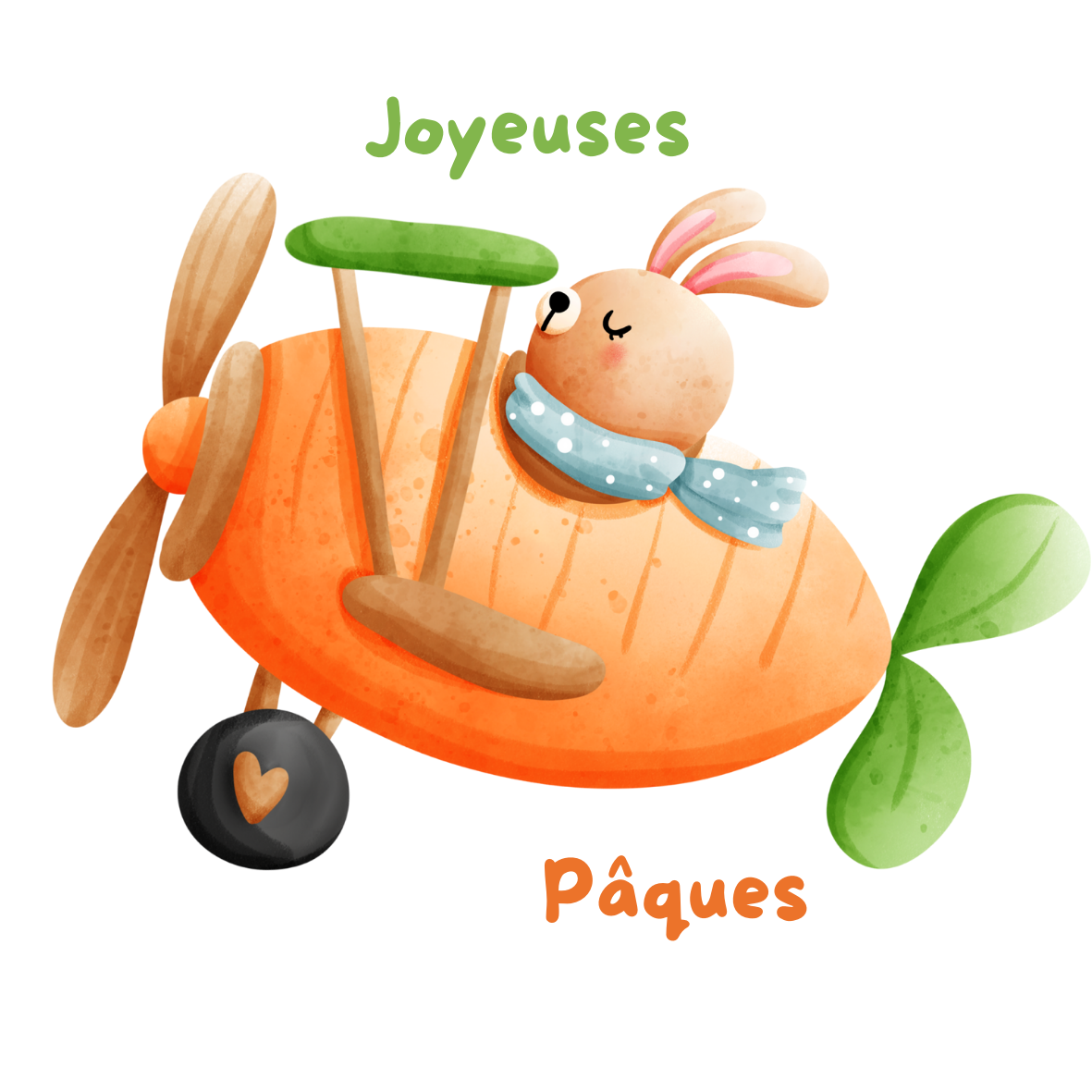 Biscuit Pâques Lapin Avion