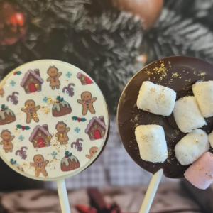 Sucettes Chocolat Guimauve Pain d’épices