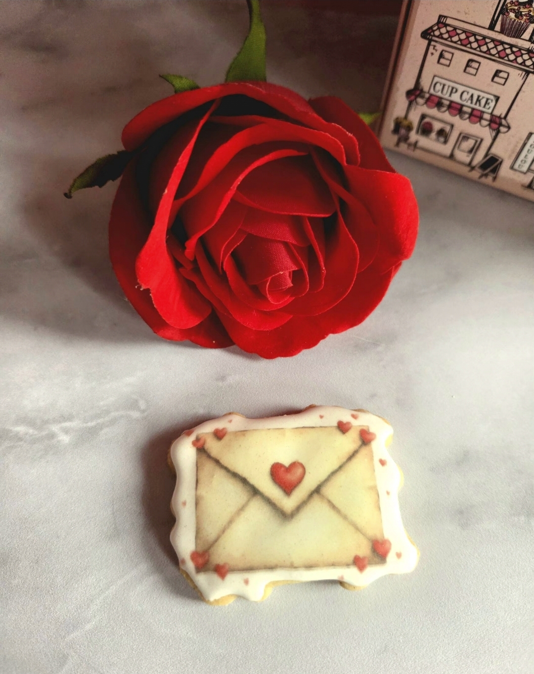 Biscuit Saint Valentin enveloppe – Image 2